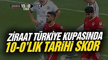 Ziraat Türkiye Kupası'nda tarihi skor: Amasyaspor FK'dan 10 gollü gövde gösterisi
