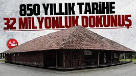 8,5 asırlık Göğceli çivisiz camii geleceğe hazırlanıyor
