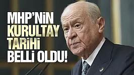 Bahçeli, MHP'nin 15. Olağan Büyük Kurultayı'nın tarihini açıkladı