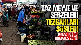 Çarşamba halk pazarında alışveriş hareketliliği