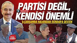 Çarşamba halkı Hüseyin Dündar'dan memnun