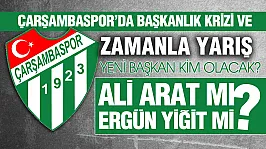 Çarşambaspor'da başkanlık krizi