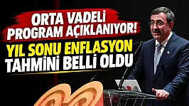 Cumhurbaşkanı Yardımcısı Cevdet Yılmaz, Orta Vadeli Programı açıklıyor