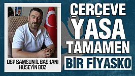Hüseyin Boz, 'Yasa'nın altından pis kokular geliyor'