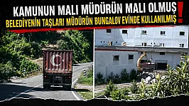 Kamunun malı Müdürün malı olmuş