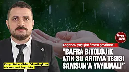 Kimya Mühendisleri Odası'ndan tüm Türkiye'ye 'Su Hasadı' çağrısı