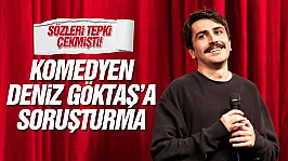 Komedyen Göktaş hakkında soruşturma başlatıldı