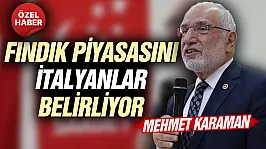 Mehmet Karaman, 'Fındık'ta üreticilerimiz hak ettiği ücreti alamıyor'
