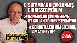 Mehmet Özdağ'dan kamera açıklaması