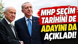 MHP seçim tarihini de adayını da açıkladı