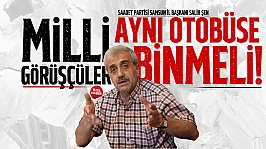 Salih Şen '50+1'i Bulmak İçin Mutlaka Bir Araya Gelmek Gerekiyor'