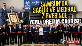 Samsun'da 'Kuzey Anadolu Sağlık ve Medikal Fuarı' kapılarını açtı