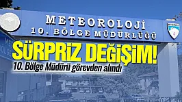 Samsun meteoroloji'de sürpriz değişim! 10. Bölge Müdürü görevden alındı