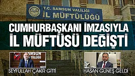 Samsun Müftüsü Seyfullah Çakır Aydın'a atandı