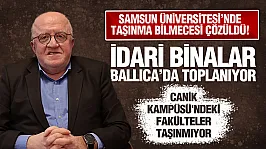 Samsun Üniversitesi'nde Ballıca'ya taşınma iddiasına Rektör Aydın'dan net yanıt