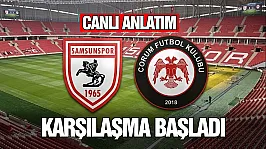 Samsunspor, Çorum FK ile karşılaşıyor | Canlı Anlatım...