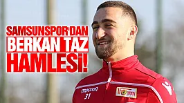 Samsunspor'dan Berkan Taz Hamlesi
