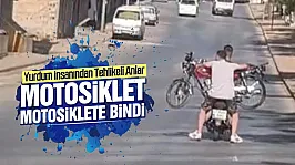 Trafikte tehlikeli ve ilginç anlar: Motosiklet üzerinde motosiklet taşıdılar!