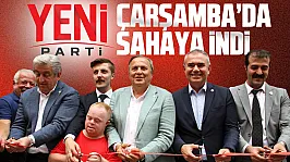 Yeni Parti Çarşamba İlçe binası açıldı