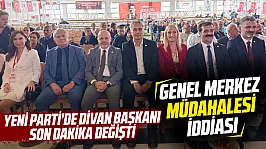 YENİ Parti İlkadım'da son dakika krizi! Divan Başkanı Genel Merkez müdahalesiyle değişti
