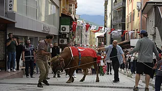 45. Kafkasör Festivali boğalı kortejle başladı