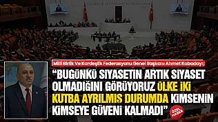 Ahmet Kabadayı, 'Türkiye'yi bölmeye çalışıyorlar'