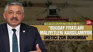 Arslan Soydan'dan Buğday fiyatlarına tepki '20 Lira Olmalı'