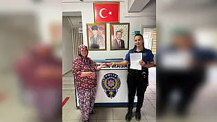 Eskişehir'de kaybolan 18 gramlık altın bilezik sahibine teslim edildi