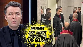 Gazeteci Mehmet Akif Ersoy hakkında iddianame kabul edildi