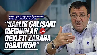 İrfan Kalyoncu, 'Sağlık İşçileri Sendikal Tercihleri Yüzünden Mobbinge Uğruyor'