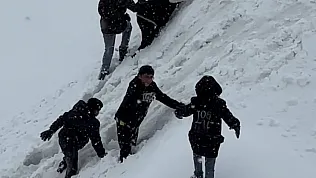 Kar tatili çocukların eğlencesi oldu