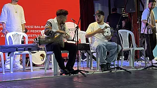 kazdağları eteklerinde 100 davullu festival coşkusu