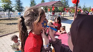 Mevsimlik tarım işçilerinin çocukları şenlikte buluştu