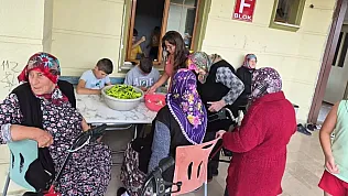 Miniklerle büyükler kış hazırlığında buluştu