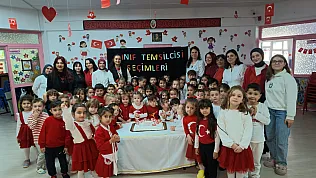 Samsun'da anaokulu öğrencileri oy kullanma deneyimi yaşadı