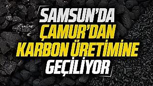 Samsun'da atık çamur için yeni dönem Karbon üretimine başlandı