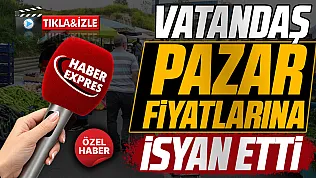 Samsun'da vatandaşlar çarşı pazardan dertli