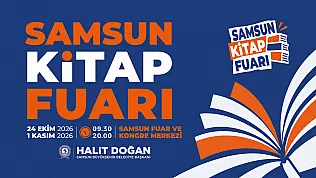 Samsun Kitap Fuarı 24 Ekim'de başlıyor