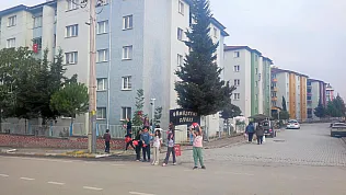 Samsun Vezirköprü'de çocuklardan 29 Ekim Cumhuriyet Bayramı kutlaması