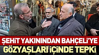 Şehit Yakınından Bahçeli'ye Gözyaşları İçinde Tepki