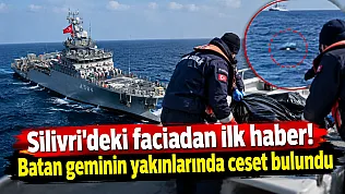 Silivri açıklarındaki batık gemiden acı haber
