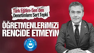 Türk Eğitim-Sen'den Samsun'da okullardaki kaynak kitap denetimlerine tepki