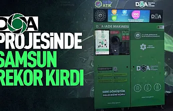 100 bin ambalaj hedefine ilk ulaşan Samsunlu oldu
