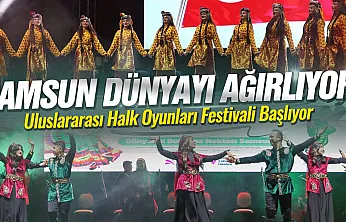 12 Ülke Samsun'da Buluşacak! Halk Oyunları Festivali Başlıyor