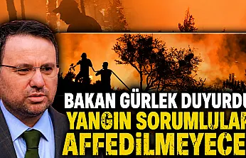 25 ildeki orman yangınlarına yönelik hukuki süreç başlatıldı