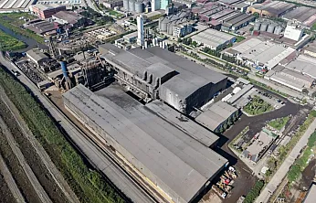 Samsun'da 3 işçiye mezar olan fabrika havadan görüntülendi