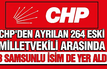 3 Samsun eski milletvekili CHP'den istifa etti