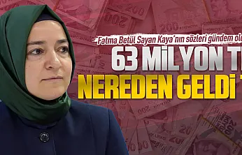 63 milyon TL'nin kaynağı ne? Fatma Betül Sayan Kaya'dan dikkat çeken miras açıklaması