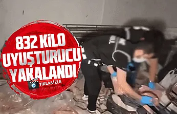 71 İlde nefes kesen operasyon: 832 kilo uyuşturucu ele geçirildi