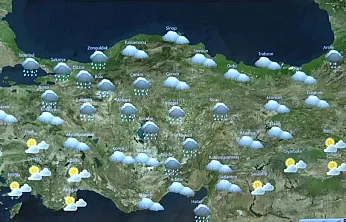 8 Şubat 2026'da Samsun'da hava durumu